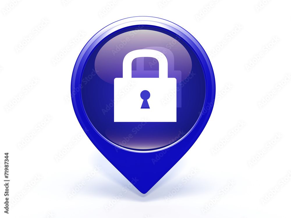 protect pointer icon on white background protect pointer icon on white background