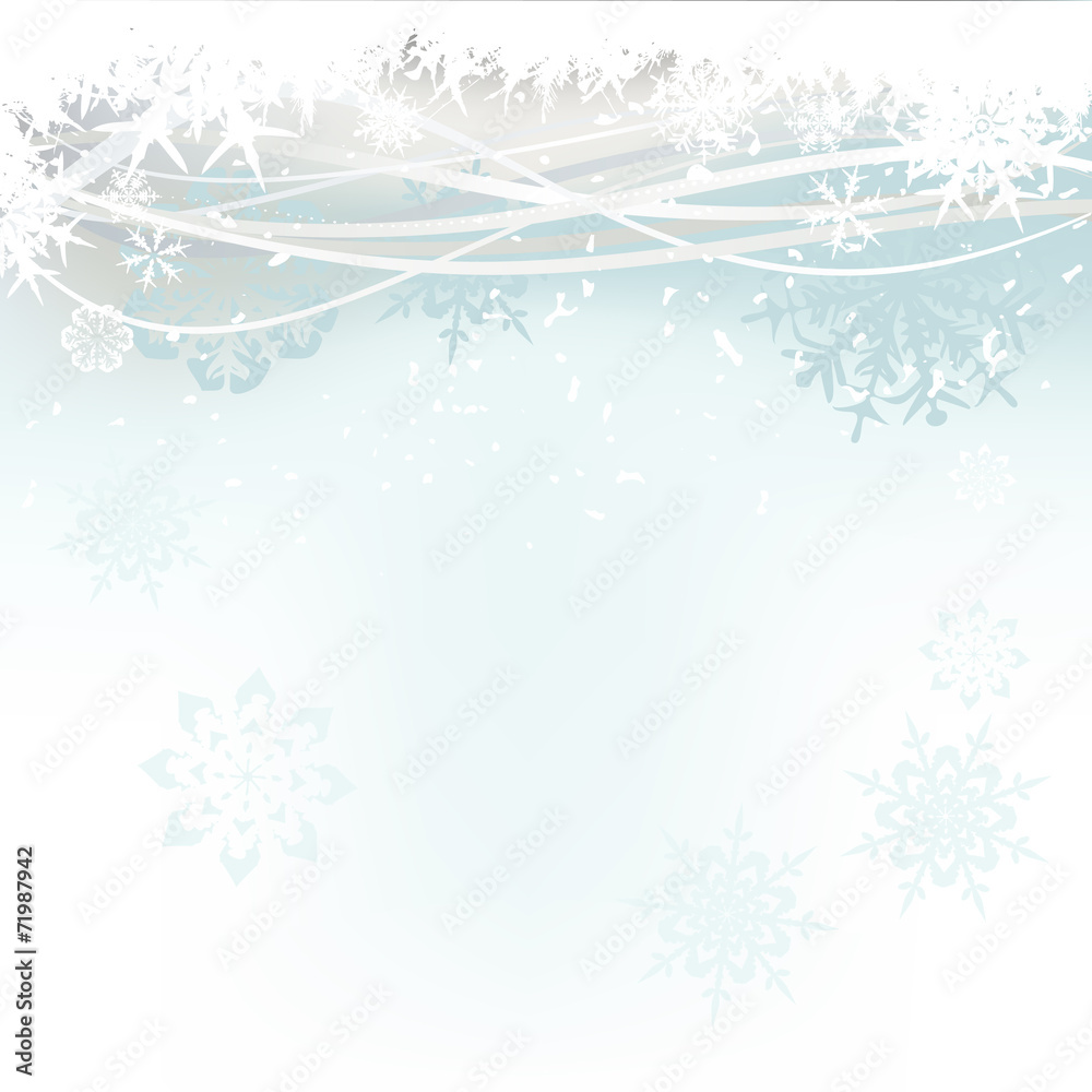 christmas background - snowflake