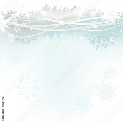 christmas background - snowflake