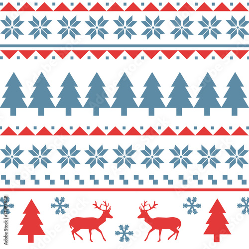 Seamless Christmas pattern