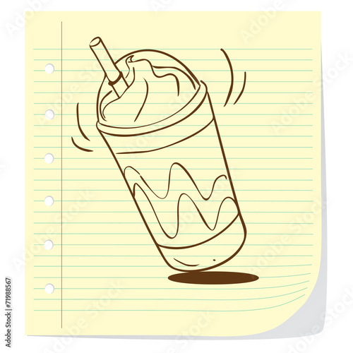 Coffee Frappe Doodle