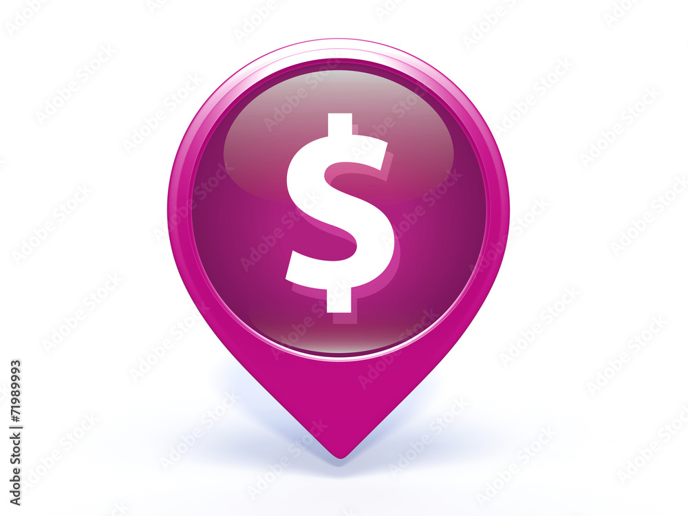 money pointer icon on white background money pointer icon on white background