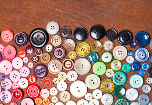 Colorful buttons photo