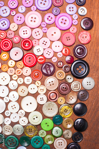 Colorful buttons