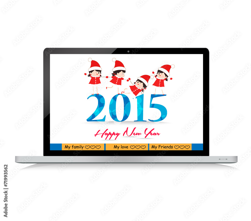 Happy new year greeting card for everybody Happy new year greeting card for everybody