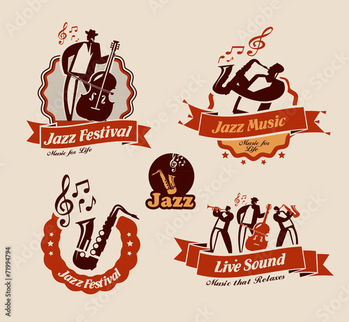 Jazz. Vector format
