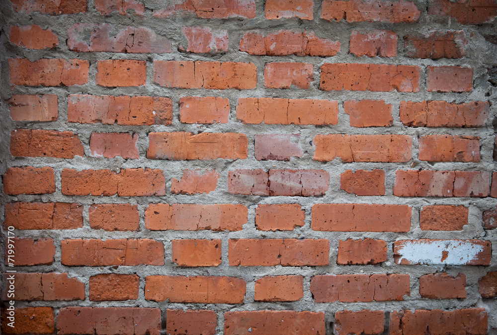 Fototapeta premium Background of old brick wall texture