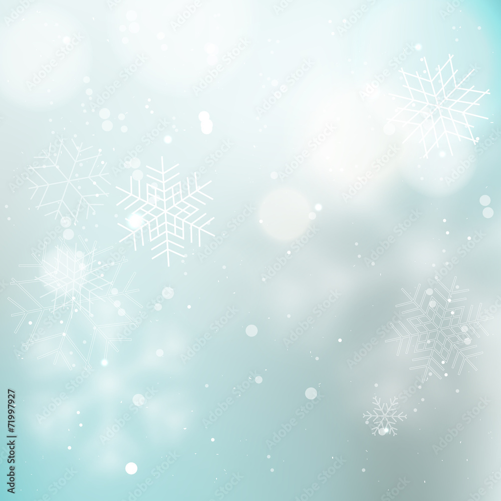 Light winter background Light winter background