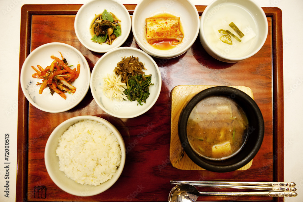 명월관 궁중한정식 된장조치반상 명월관 궁중한정식 된장조치반상