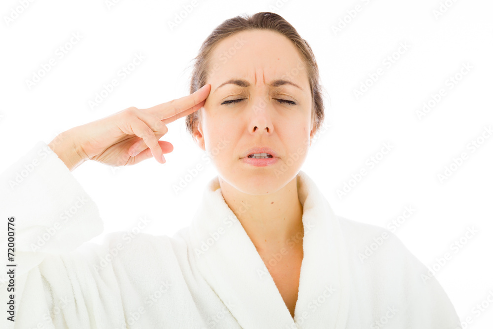 model isolated on plain background hand gesture gun model isolated on plain background hand gesture gun