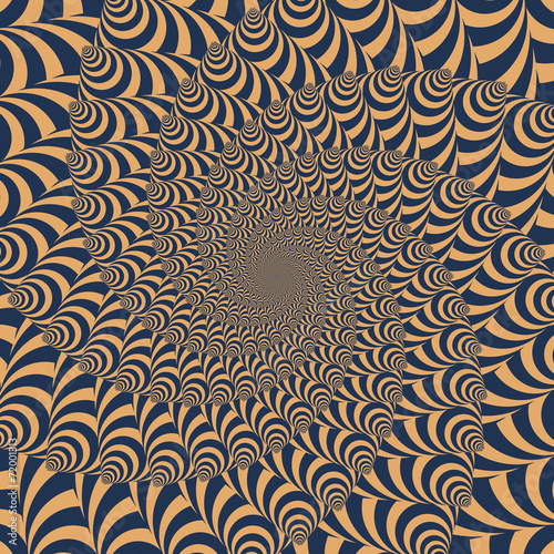 Illusion optique - motif vecteurs 2