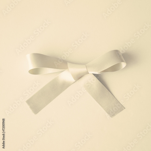 Vintage gray ribbon