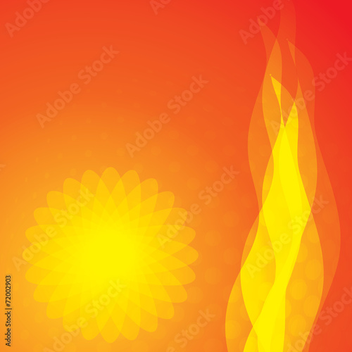 Abstract Background - Fire Flames