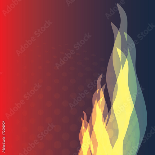 Flames - Abstract Background