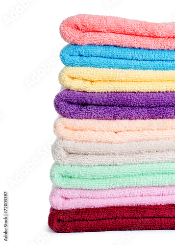 The combined color towels