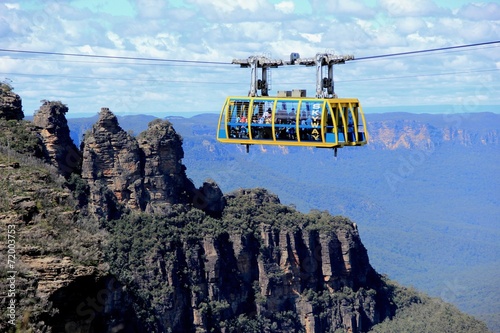 Canvas Print Three sisters, Blue mountains Australia