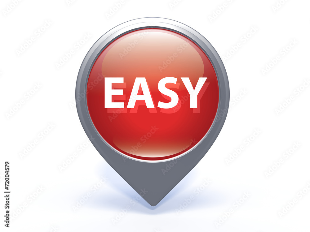 easy pointer icon on white background easy pointer icon on white background