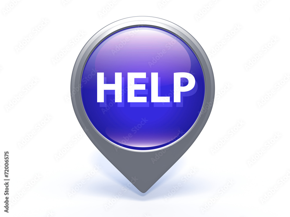 help pointer icon on white background help pointer icon on white background