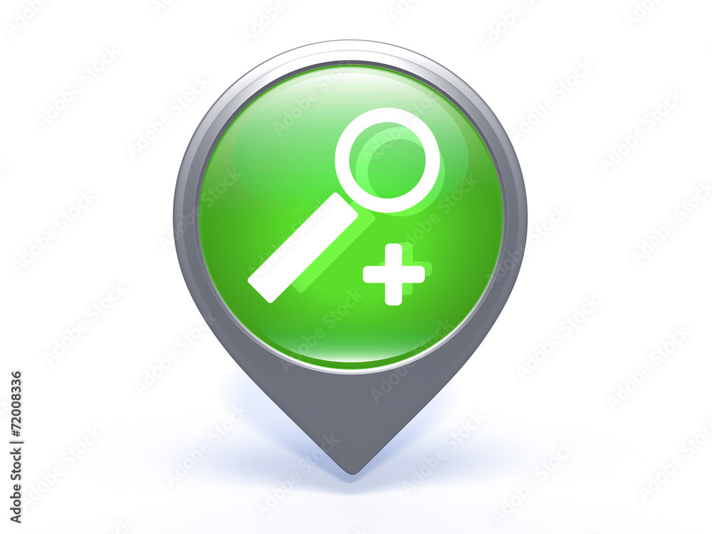 search pointer icon on white background search pointer icon on white background