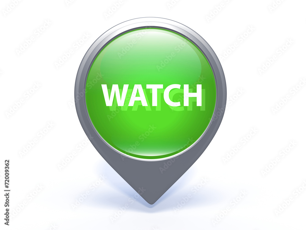 watch pointer icon on white background watch pointer icon on white background