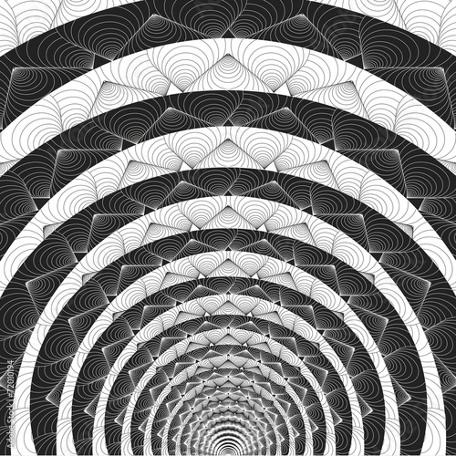Illusion optique - motif vecteurs 7