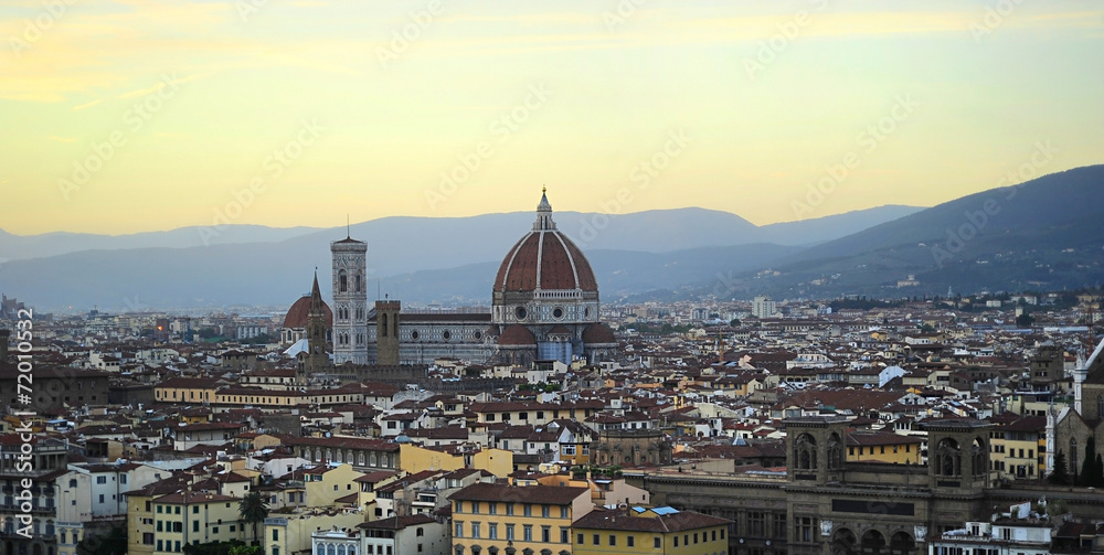 Florence center skyline