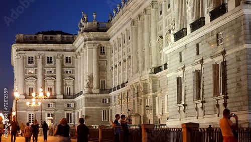 oyal Palace in Madrid, Spain. Royal Palace of Madrid photo