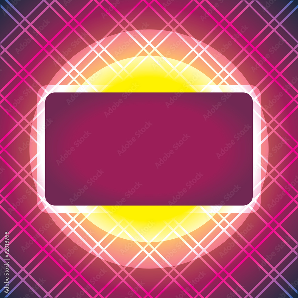 Checked Background Template with Label