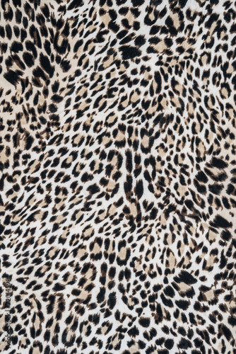texture of close up fabric striped leopard