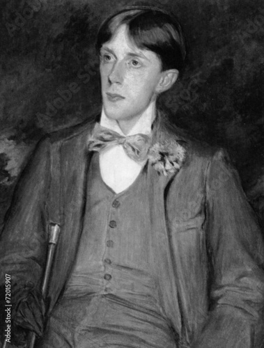Aubrey Berdsley, English ilustrator (J.- E. Blanche, 1895) photo