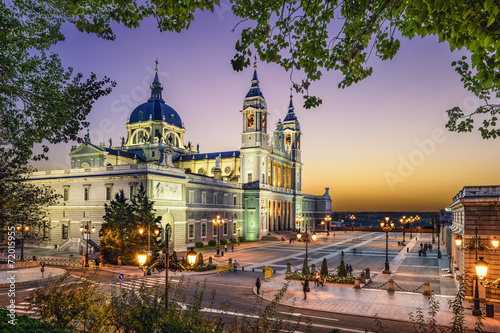 Almudena Cathedral of Madrid, Spain