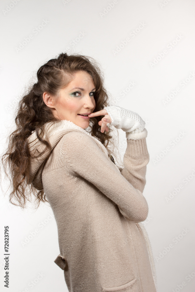 Fototapeta premium beauty girl portrait