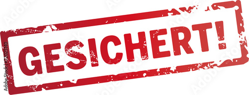 stempel gesichert