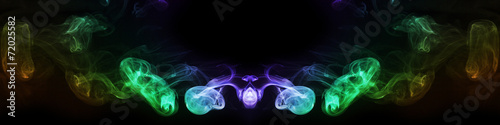 smoke of Joss stick