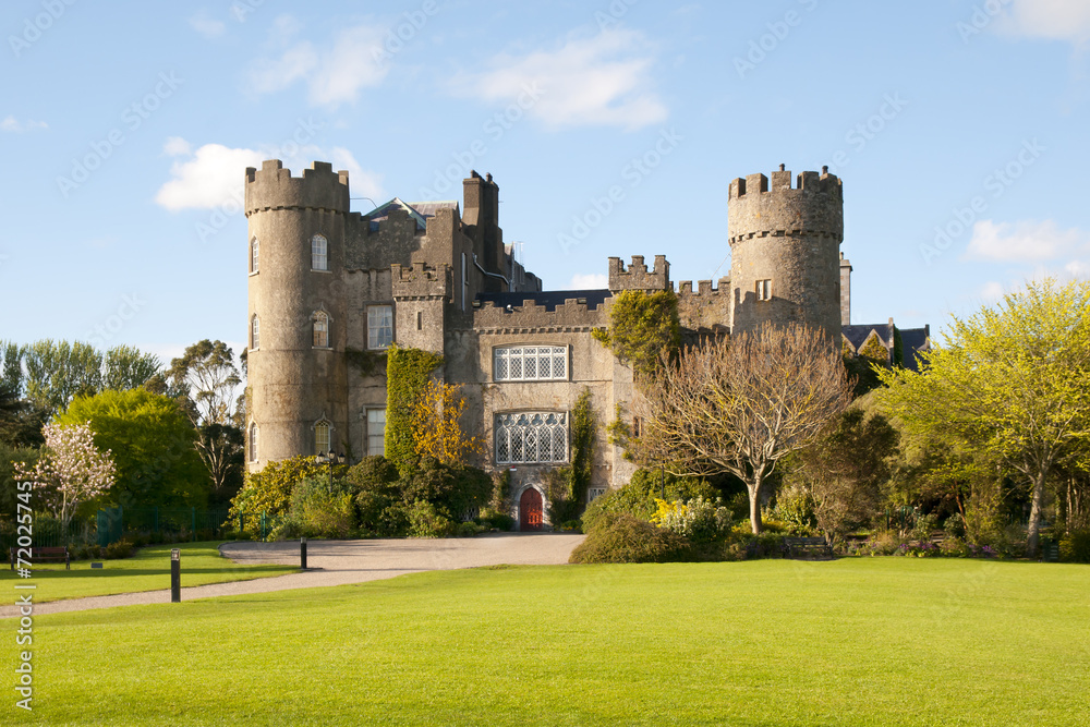 Naklejka premium Malahide Castle Dublin Ireland