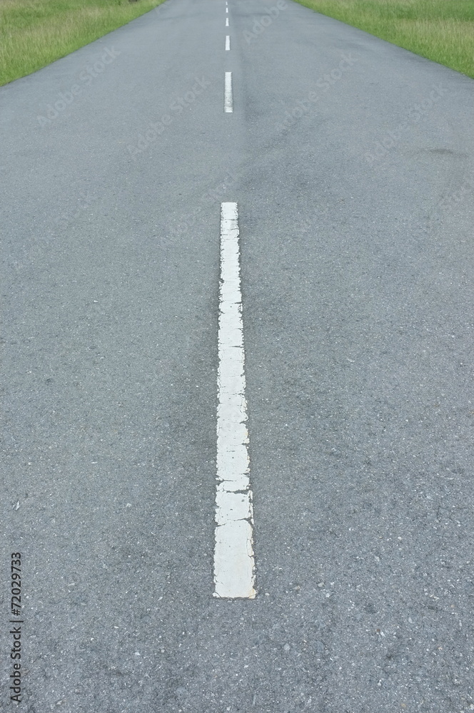 Road asphalt  texture with  lines white  stripe