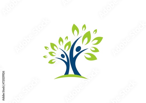 people,tree,leaf,ecology,nature,logo,wellness,healthy,life