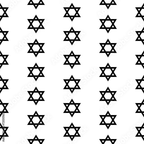 Magen David seamless pattern