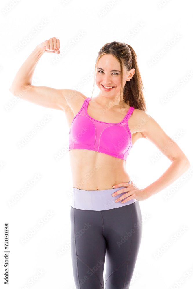 strong model isolated with arm curl strong model isolated with arm curl