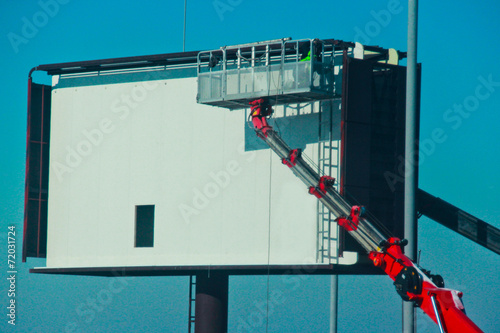 Large-scale outdoor advertising (Empty)