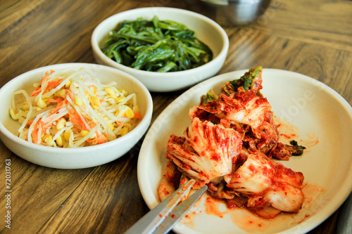 Cutting Kimchi