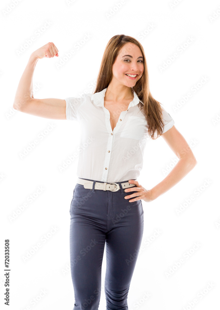 strong model isolated with arm curl strong model isolated with arm curl