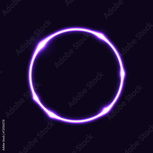 Violet circle effect background