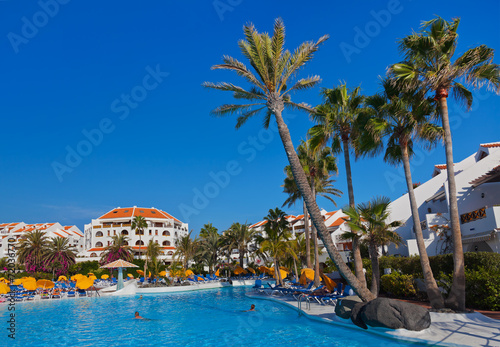 Water pool at Tenerife island