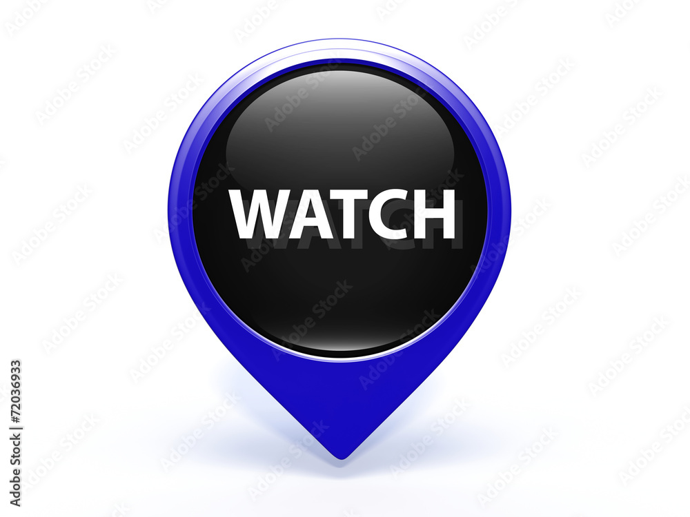 watch pointer icon on white background watch pointer icon on white background