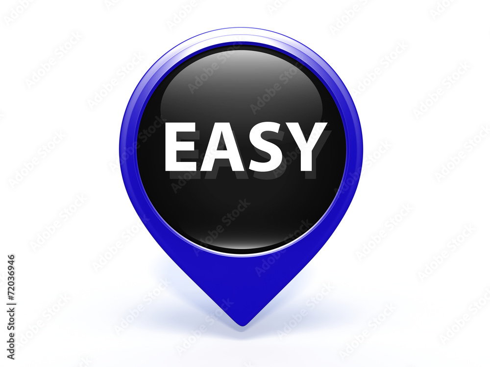 easy pointer icon on white background easy pointer icon on white background