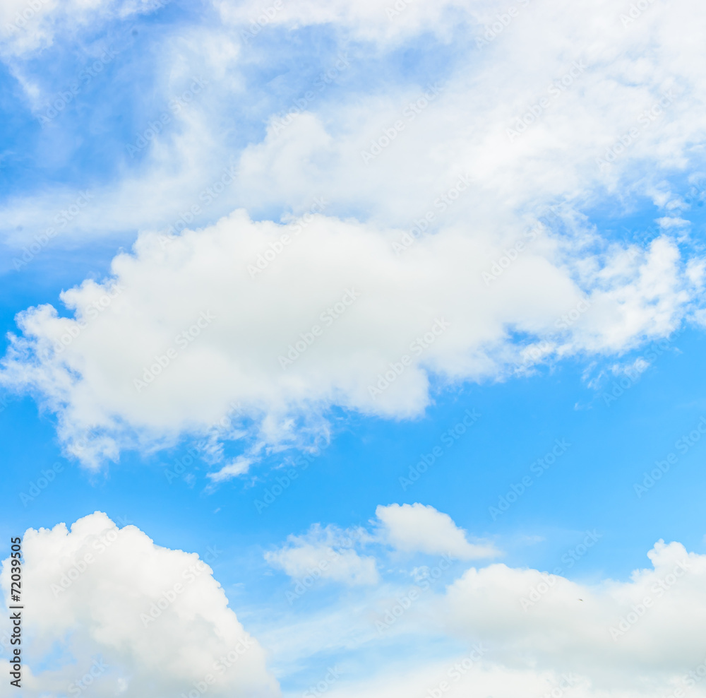 Obraz premium Cloud sky