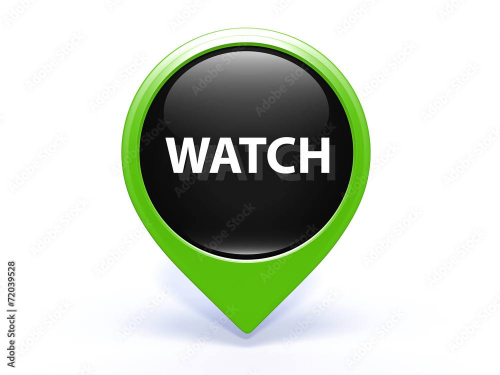watch pointer icon on white background watch pointer icon on white background