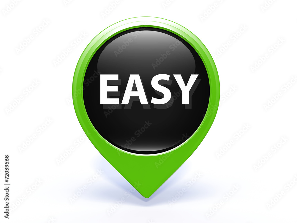 easy pointer icon on white background easy pointer icon on white background