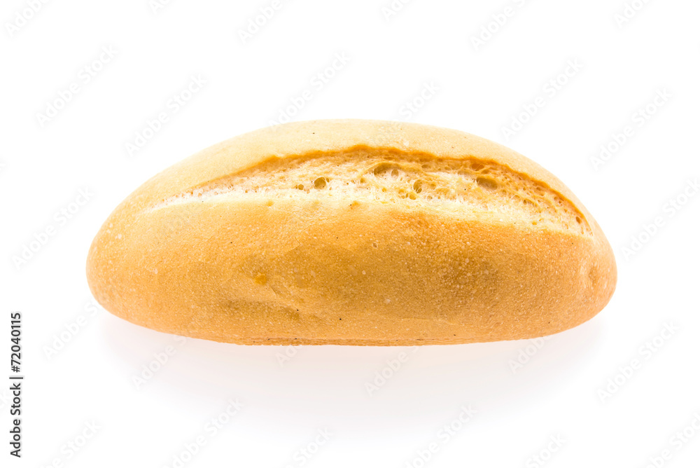 Bread isolated on white Bread isolated on white